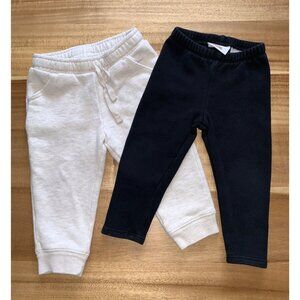 Cat & Jack Baby Boys Jogger Sweatpants & Leggings Set Elastic Waist Size 18M